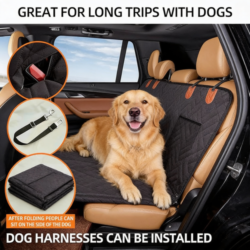 Mylonha™ Back Seat Extender & Dog Car Seat Cover